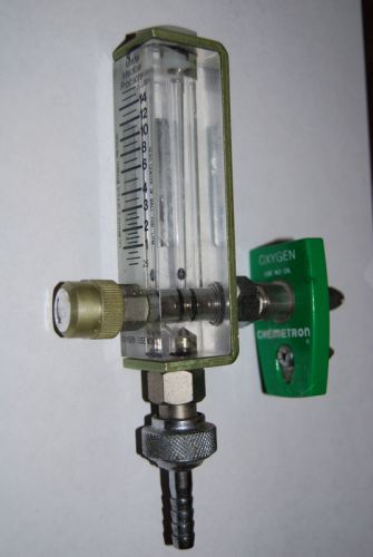 2 Flowmeters  0.5-15 lpm Chemetron Adaptor Medical Fittings Clinic liquidation