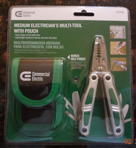 Commercial Electric Electrician&#039;s Multi-Tool with Pouch