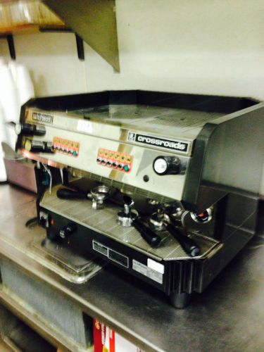La Pavoni Commercial Espresso Machine Maker BAR-T 2V-B Black 2 Group Volumetric