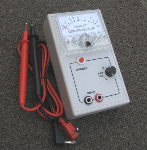 In circuit Capacitor ESR Meter ( Brand new cap tester)