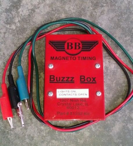 Aircraft magneto timing buzz box aircraft tool