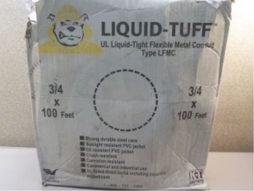 UL liquid-tight flexible metal conduit 3/4&#034; x 100&#039;