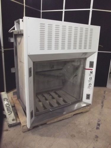 Kewaunee scientific air flow fume hood system 4 foot laboratory blower ah102 for sale