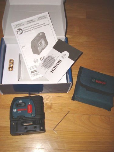 BOSCH GPL5 5-POINT SELF-LEVELING LASER LEVEL- 100 FOOT- NEW IN OPENED BOX