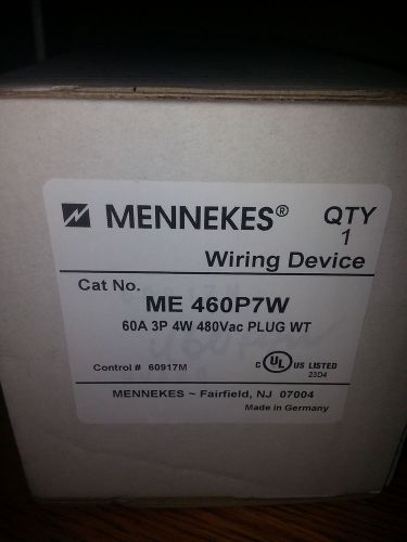 Me 460p7w hbl460p7w 60a plug brand new in box for sale