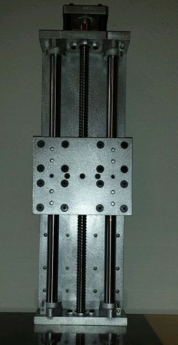 12&#034;  Z  AXIS LINEAR MOTION TABLE FOR  CNC ROUTER, WITH BALLSCREW