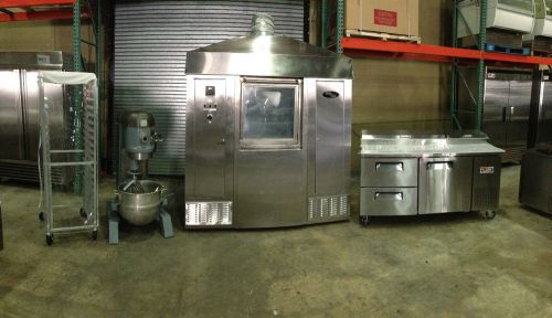 Pizza equipment package - roto flex, hobart, us refrigeration etc. for sale