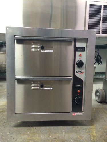 Used apw wyott hdds2b1commercial  counter top holding drawer msrp $5,000 for sale