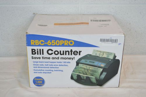 ROYAL SOVEREIGN RBC-650PRO Electric Bill Counter, 1000 Bills/Min.,