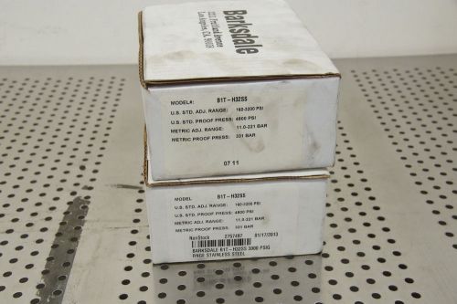 Barksdale Pressure Actuated Switch B1T-H32SS 160-3200 psi