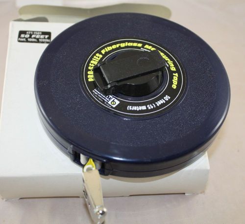 Cst co., pro-series fiberglass measuring tape, 50 ft (#71-y501)  [355] for sale