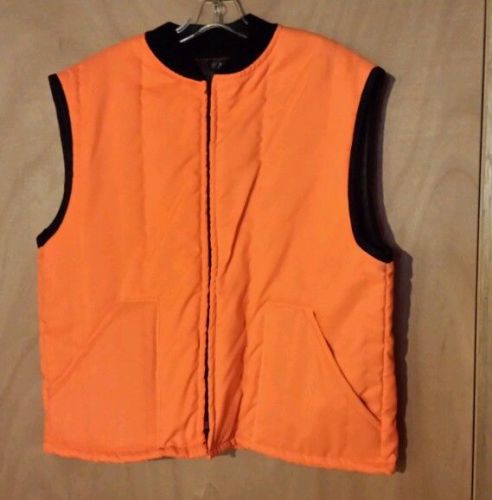 All Weather Outerwear Safety Orange Vest size XL