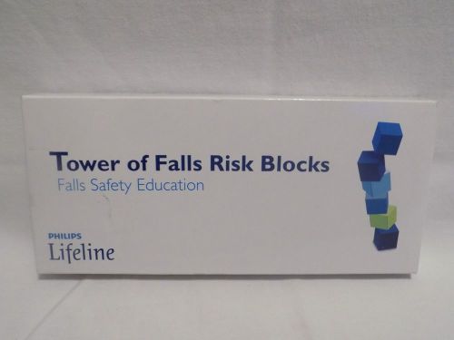Tower of falls Risk Blocks Saftey Education Falls Risk Blocks Concept