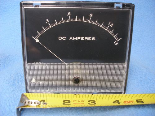 Weston Model 1941 Meter Scale 0-1.5 DC Amperes, Internal Shunt