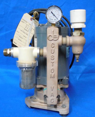 Dentalez dental office vacuum pump, 1 hp, completely rebuilt (7608) for sale