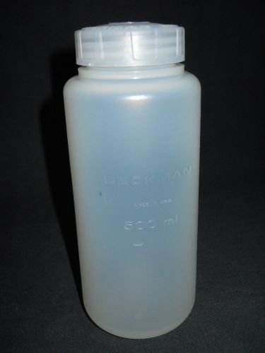 Beckman Polypropylene 500mL Wide Mouth Centrifuge Bottle Assembly, 355607