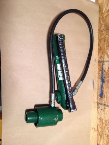 Used Greenlee 767 Hydraulic Punch Knockout Hand Pump