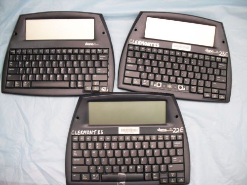 (LOT of 3) AlphaSmart Dana Keyboard Word Processor