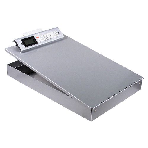 Portable Storage Clipboard, Letter, Silver 11025