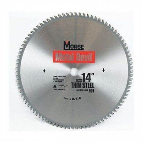Csm1490ntsc 14&#034; 90t metal devil nxt thin steel cutting blade for sale