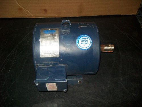 Leeson motor 3hp 1740rpm 3ph 60hz for sale