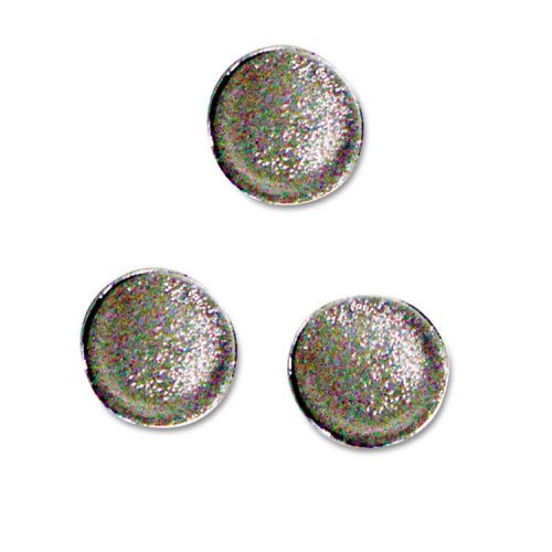 Super Strong Magnets, Silver, 10 per Pack