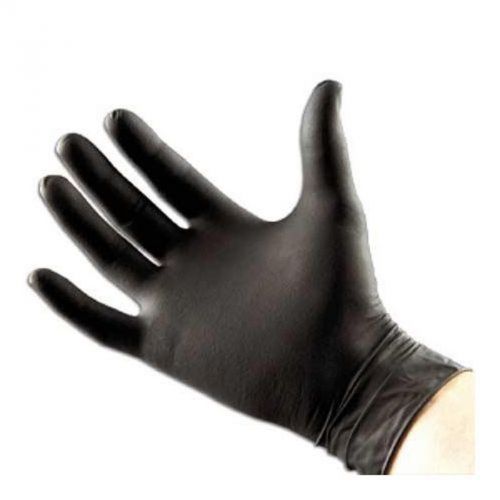 Black mamba case 1000 gloves nitrile disposable construction hvac mechanics work for sale