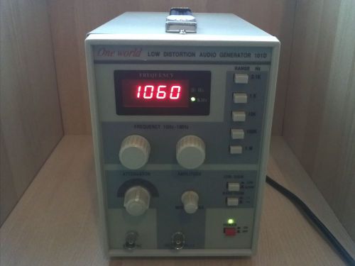 1mhz digital low distortion audio signal generator, hi fi/amplifier test/lab use for sale