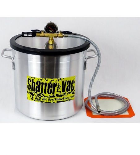 5 gallon shatter vac vacuum chamber for sale