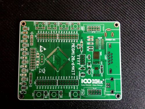 AVR Development Board PCB for atmega128 mega128 atmega64 mega64 MEGA128A 1