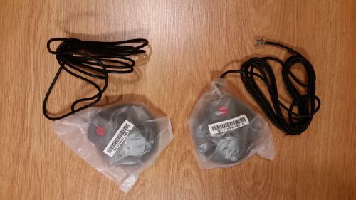 Polycom VTX1000 and IP6000 Expandable Microphones (Pair)
