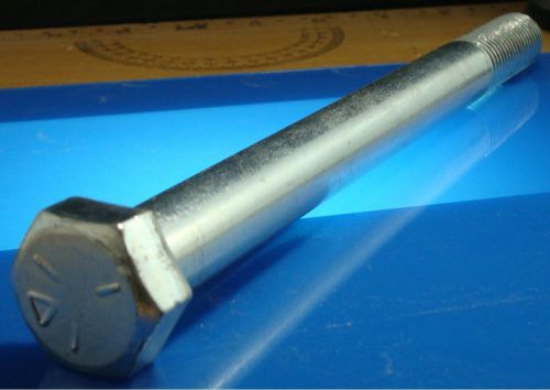 Infasco  3/4-10x9&#034; grade 5 zinc plated steel hex head cap screw bolts pkg 7 for sale