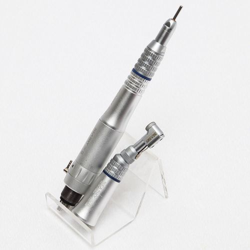 NSK Style Dental Low Speed Contra Angle Straight Handpiece Air Motor 4Hole E-ype