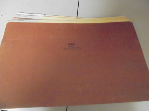 (50 or more) USED SMEAD 1516C 15 X 9.5 BROWN EXPANDING FILE FOLDER
