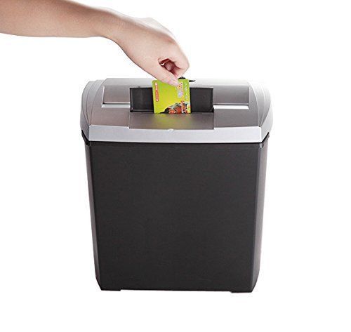 Bonsaii 8-Sheet Strip-Cut Paper Shredder, Overload and Thermal Protection NEW