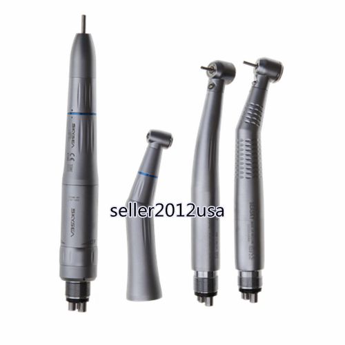 Fit kavo 2 dental high speed fiber optic handpiece + low speed contra angle kit for sale