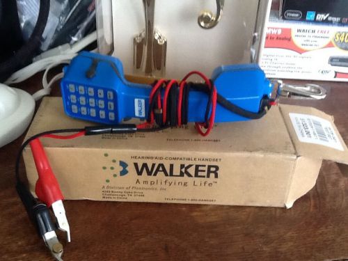 Walker hearing aid compatable handset test set WTS501