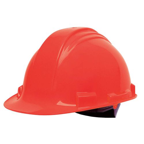 Hard hat, frtbrim, slotted, 4pinlock, red a59150000 for sale