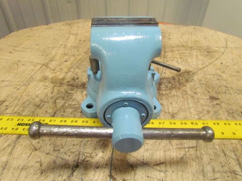 Wilton Bullet Machinist 4&#034; Jaw Round Channel Vise Swivel Base Opens to 6-1/2&#034;