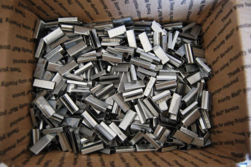 1,000 - 1/2&#034; Metal Open Seals For Poly Strapping