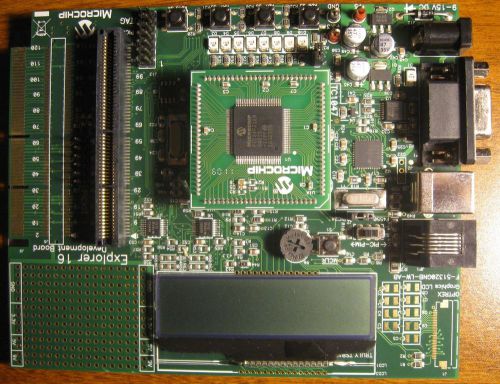 Microchip, DV164033, MPLAB ICD 2 with Explorer 16 Kit