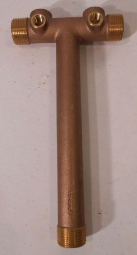 New bii brass tee plumbing fixture fitting 10 inches for sale