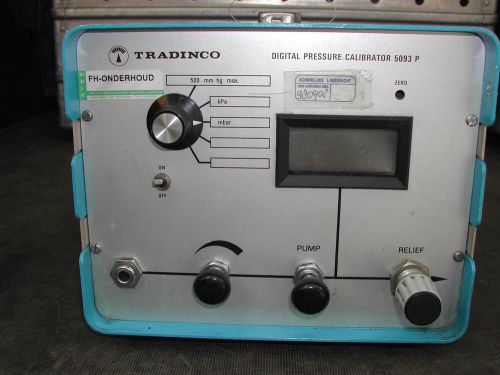Digital Pressure Calibrator Tradinco 5093 P  0-500mB/kPa/mmHg