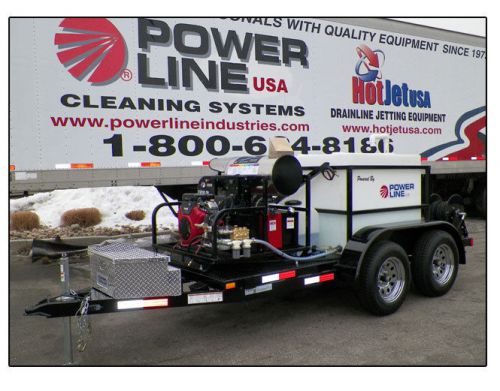 PowerLine Industries Power Wash Trailer Pro Package 1 (Equipment Package)