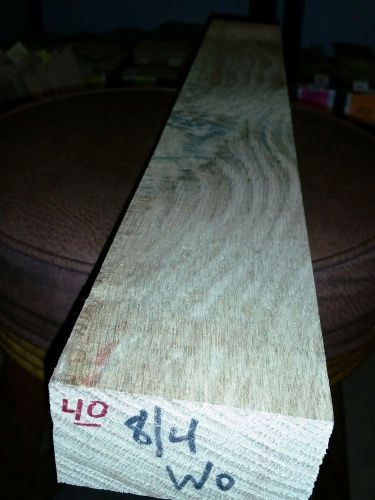 Thick 8/4 white oak @ 25.5 x 3-3/8 x 8/4 lumber lathe wood board (#l-40) for sale