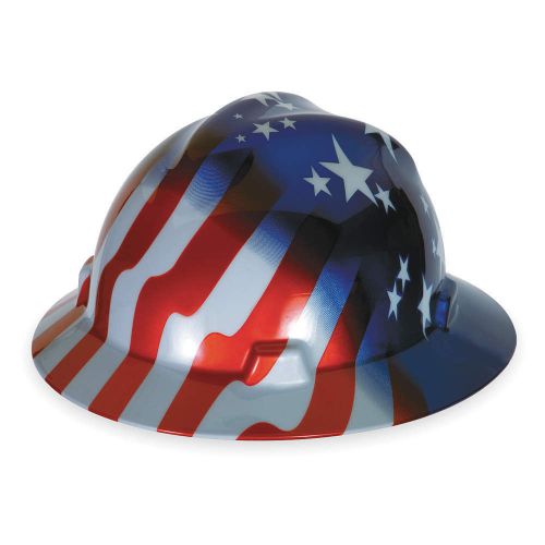 Hard hat, fullbrim, usflag stars/stripes 10071157 for sale