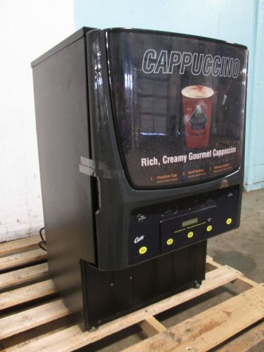 &#034;wilbur curtis&#034; commercial lighted 5 flavors cappucino/hot beverage dispenser for sale