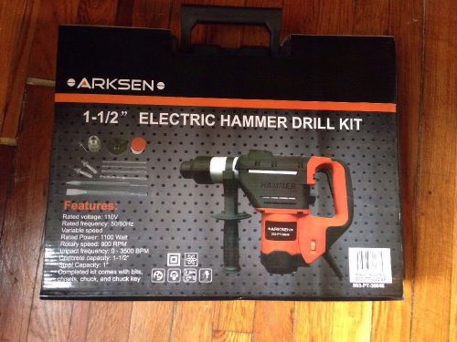 1-1/2&#034; Electric Hammer Drill Kit