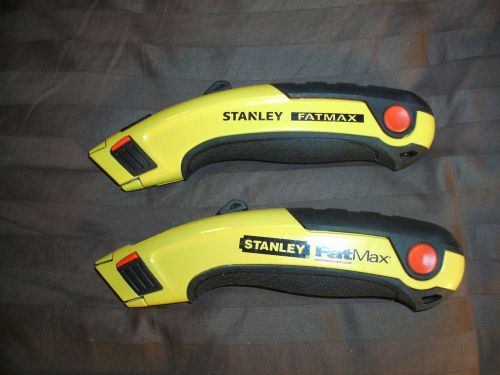 Stanley 1-778 fat max retractable utility knives for sale