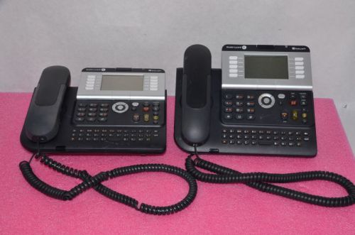 Lot of 2x Alcatel Lucent 4038 IP Touch Phones AS IS, FOR PARTS, NOT WORKING